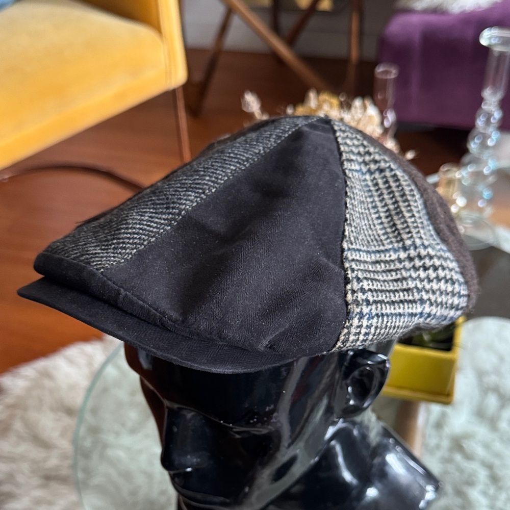 Stetson Patchwork Ivy Wool Cap Hat - image 1